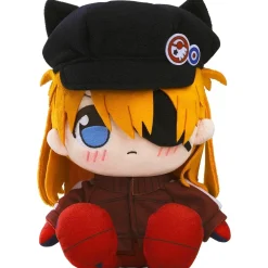 Rebuild of Evangelion Kuripan Plushie Rei Ayanami: Long (Long Hair: White Plugsuit) / Asuka Shikinami Langley (Jersey & Casquette Cap) / Kaworu Nagisa: School Uniform Ver.