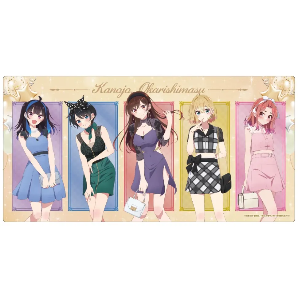 Rent-A-Girlfriend Original Illustration Playmat