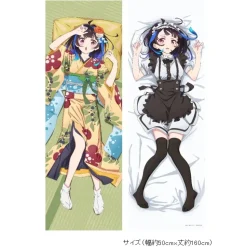 Rent-A-Girlfriend Season 3 Dakimakura Pillow Cover Mini Yaemori: Kimono & Maid Ver.