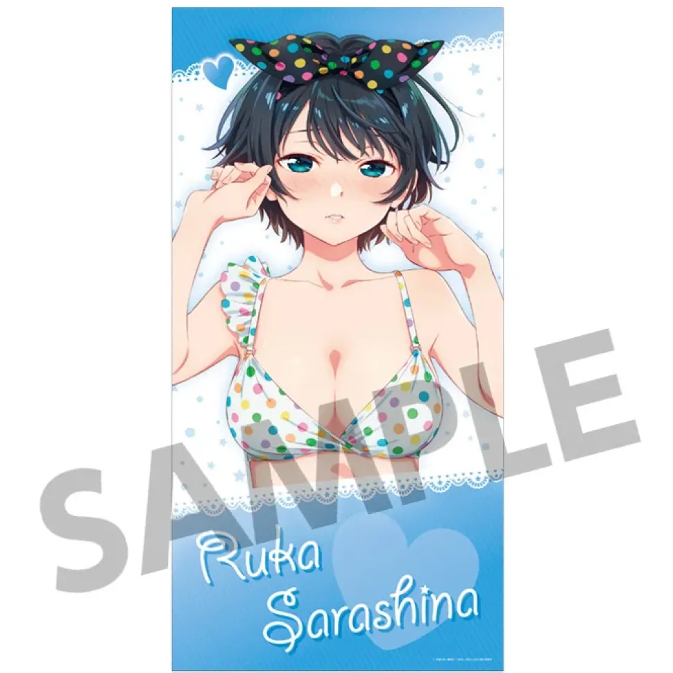 Rent-A-Girlfriend: Swimsuit Ver. Microfiber Bath Towel Collection