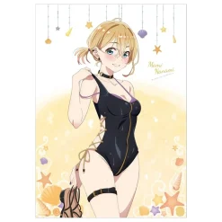 Rent-A-Girlfriend Swimsuit and Girlfriend A3-Size Clear Poster Collection
