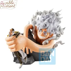 Revible Moment Ichibansho Figure One Piece Monkey D. Luffy Gear 5 vs Borsalino (Burst of Energy)