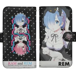 Re:Zero -Starting Life in Another World- Rem Notebook-Style Smartphone Case