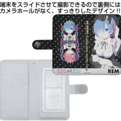 Re:Zero -Starting Life in Another World- Rem Notebook-Style Smartphone Case