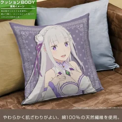 Re:Zero -Starting Life in Another World- Emilia Double-Sided Print Cushion Cover