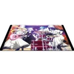 Rock is a Lady's Modesty Character Rubber Mat Lilisa & Otoha & Tina & Tamaki