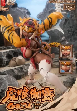 RPG-04 Tiger Girl Garu 1/12 Scale Action Figure