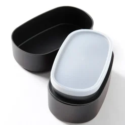 Sakura Komachi Maki-e Printed 2-Tier Bento Box