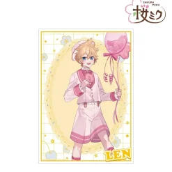 Sakura Miku Kagamine Len: Sakura Party Ver. Art by Shugao A3 Matte Effect Poster