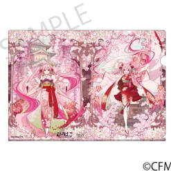 Sakura Miku x Hirohako 2024 Clear File Folder Hirohako