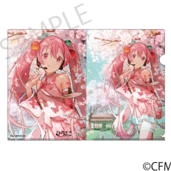 Sakura Miku x Hirohako 2024 Clear File Folder Hirosaki