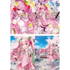 Sakura Miku x Hirohako Hakodate Clear File Folder