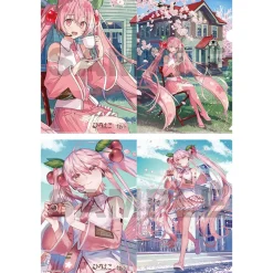 Sakura Miku x Hirohako Hirosaki Clear File Folder
