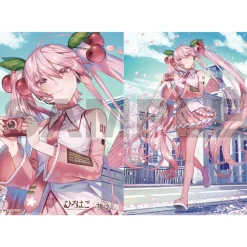 Sakura Miku x Hirohako Hirosaki Clear File Folder
