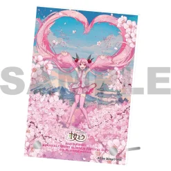 Sakura Miku x Hirosaki Sakura Festival 5th Memorial Acrylic Plate