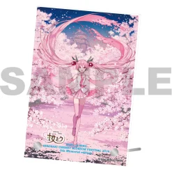 Sakura Miku x Hirosaki Sakura Festival 5th Memorial Acrylic Plate