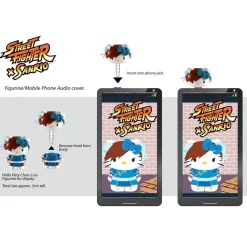 Sanrio x Street Fighter Mobile Plugs