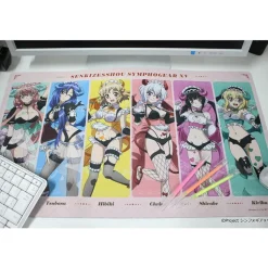 Senki Zessho Symphogear XV Desk Mat Little Devil Waitress Ver.