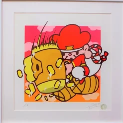 Shibuya Pixel Art Artist Works: Mori Chack Original Art Print