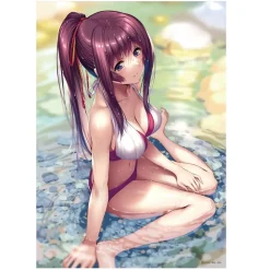 Shy Girls in Love Clear Poster Neru Shiduki: Gamers