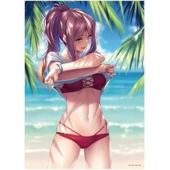 Shy Girls in Love Clear Poster Satsuki Myoga: Gamers