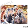 Snow Miku x Hirohako Clear File Folder Hakodate Art by Kimidori Hana