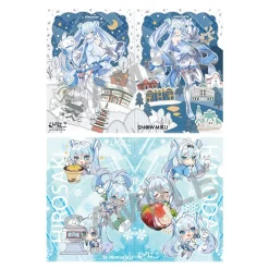 Snow Miku x Hirohako Clear File Folder Hirohako