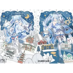Snow Miku x Hirohako Clear File Folder Hirohako