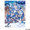 Snow Miku x Hirohako Silver-backed Acrylic Plate Hakodate Art by Murakami Yuichi