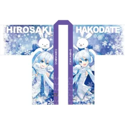 Snow Miku x Hirohako Snow Festival Happi Coat (Art by KEI)