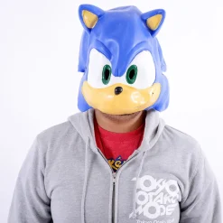Sonic 3/4 Vinyl Mask - Adult