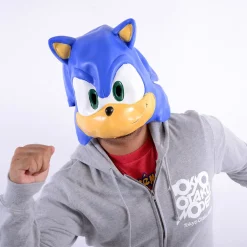 Sonic 3/4 Vinyl Mask - Adult
