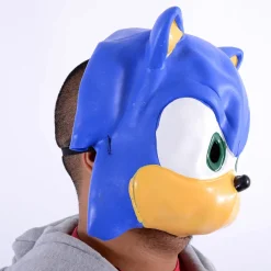 Sonic 3/4 Vinyl Mask - Adult