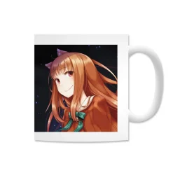 Spice and Wolf Jyuu Ayakura Illustration Holo: Santa Ver. Mug