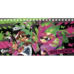 Splatoon 2 2019 Desktop Calendar