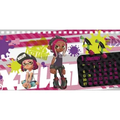Splatoon 2 2019 Desktop Calendar