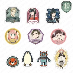 Spy x Family Flake Sticker Character Set