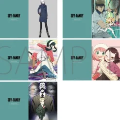 Spy x Family Mission 21-25 Main Visual Clear File Set