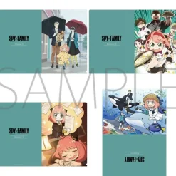 Spy x Family Mission 9-12 Main Visual Clear File Set