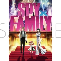 Spy x Family Mission 13: Project Apple Main Visual Fabric Poster