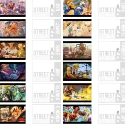 Street Fighter 6 Illustration Card Set w/ Stand