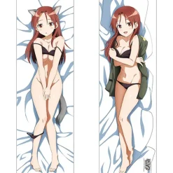 Strike Witches: Road to Berlin 501st Joint Fighter Wing 2-Way Tricot Dakimakura Pillow Cover Minna-Dietlinde Wilcke