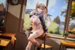 sune Illustration Silent Gal Succubus Yuki Shinomiya 1/6 Scale Figure w/ Bonus: Clear Bookmarks & Printed Sign Shikishi