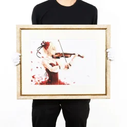 Sunshine on Flowers Reproduction Art Print