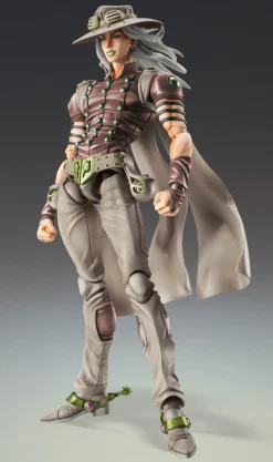Super Action Statue Jojo's Bizarre Adventure Part 7 Steel Ball Run Gyro Zeppeli Third
