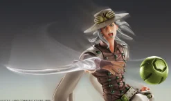 Super Action Statue Jojo's Bizarre Adventure Part 7 Steel Ball Run Gyro Zeppeli Third