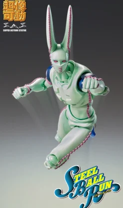 Super Action Statue Jojo's Bizarre Adventure Part 7 Steel Ball Run D4C Second