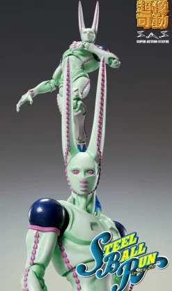 Super Action Statue Jojo's Bizarre Adventure Part 7 Steel Ball Run D4C Second