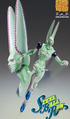 Super Action Statue Jojo's Bizarre Adventure Part 7 Steel Ball Run D4C Second
