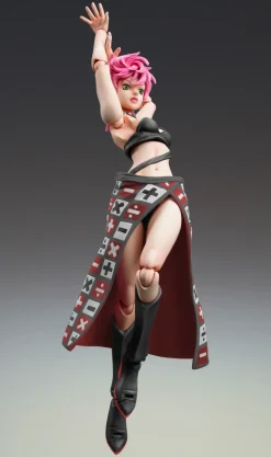 Super Action Statue JoJo's Bizarre Adventure Part 5 Trish Una Ver. Black
